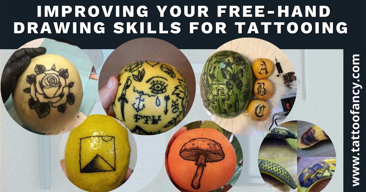 Improving your free hand drawing skills for tattooing