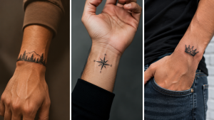 wrist tattoo men